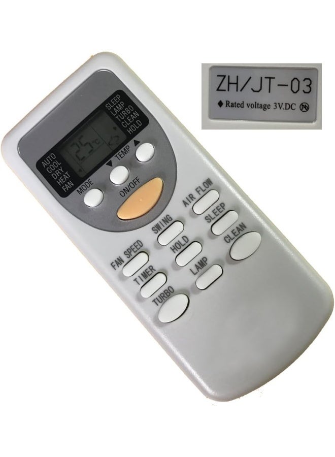 RCECAOSHAN Replacement Remote for Lennox AC Model ZH/JT-03 - Image 1