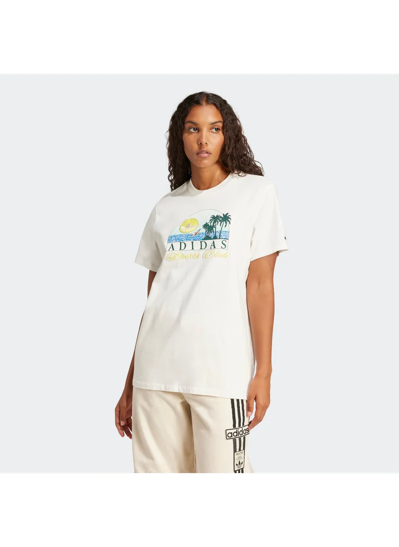 adidas Originals Trefoil Series Island Club Loose T-Shirt