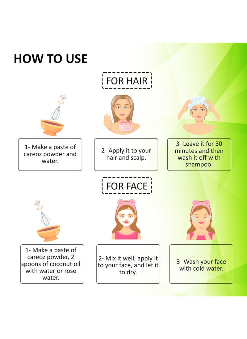 Moisturizing and purifying hair box