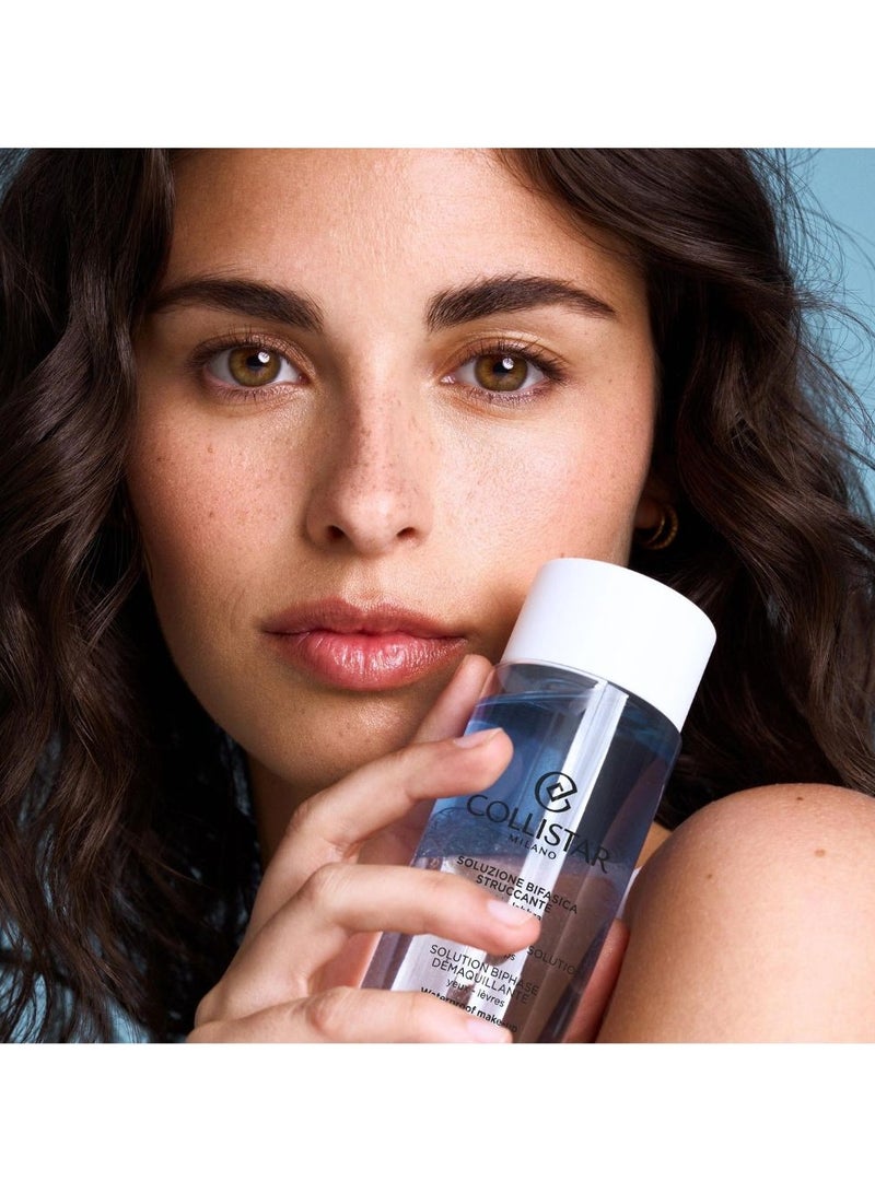 Collistar Two-Phase Make-Up Removing Solution Eyes-Lips 200ml - Image 2