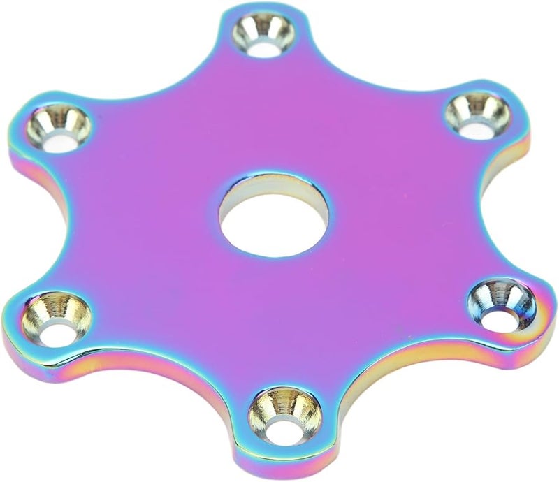 Universal 75mm Hexagonal Horn Button Cover Kit ABS Metal High Sensitivity - Image 4