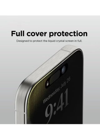 Tempered Dustproof Privacy Glass Screen Protector Compatible For iPhone 13 Pro - view 3