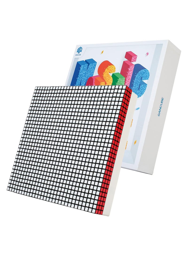 GANCUBE GAN Mosaic Cubes 10x10 100 peices 3x3 Mini Cubes with Puzzle Plate Magic Cube Puzzle Toy for Kids Adults - Image 1