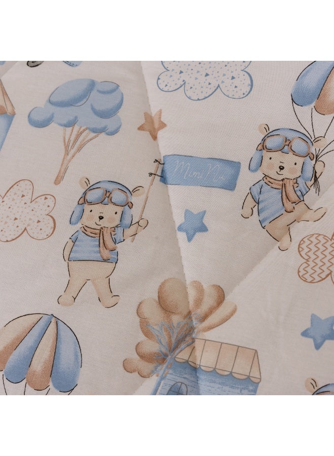 FoamZone Turkish Bedding for Kids 4 PCs Size 150X120 cm - Image 3