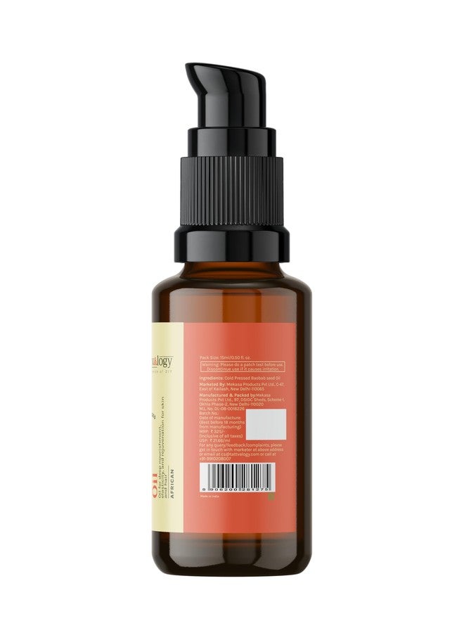 Tattvalogy African Baobab Oil | Cold Pressed Oil | For Face & Body | To Nourish & Heal Damaged Skin, Eliminate Under-Eye Bags, Fight Inflammatory Skin Conditions, Boost Collagen Production (15ml) - Image 3