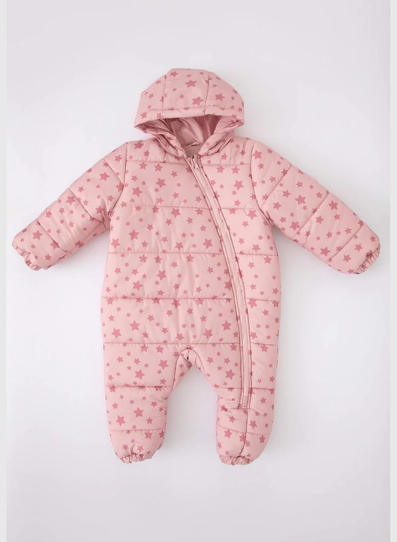 DeFacto BabyGirl Regular Fit Hooded Long Sleeve Jacket