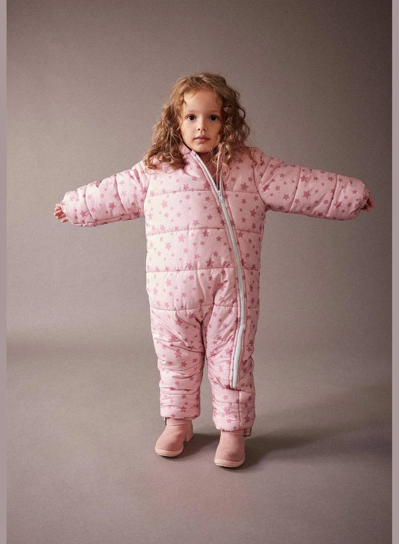 DeFacto BabyGirl Regular Fit Hooded Long Sleeve Jacket
