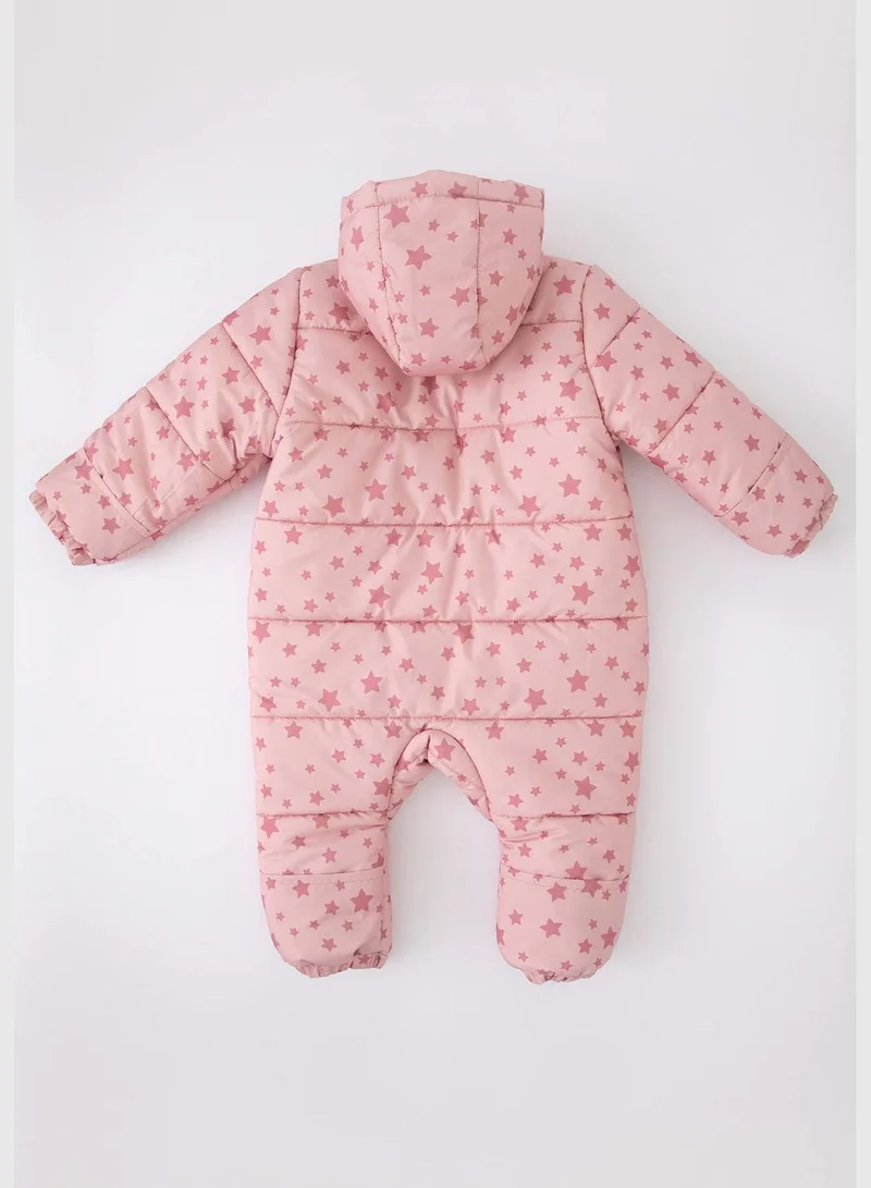 DeFacto BabyGirl Regular Fit Hooded Long Sleeve Jacket