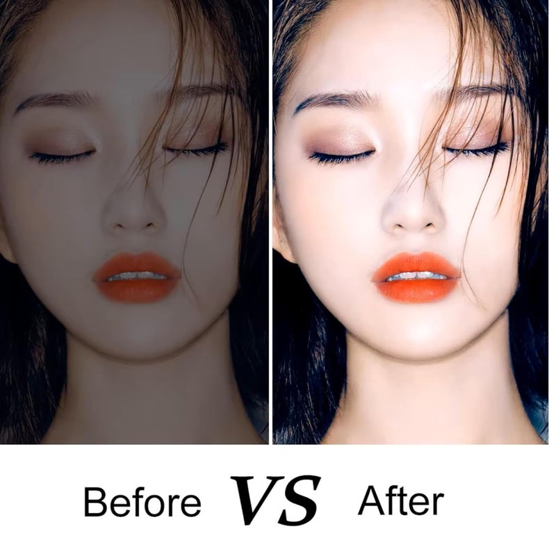 HUMAIZAR Hollywood Style Vanity Mirror Fill Light Adjustable Luminance USB Wall Bulbs String for All Pretty Dimmable Light Makeup Vanity Desk Vanity Set (10 LED Bulb USB 3 Colors) - Image 2