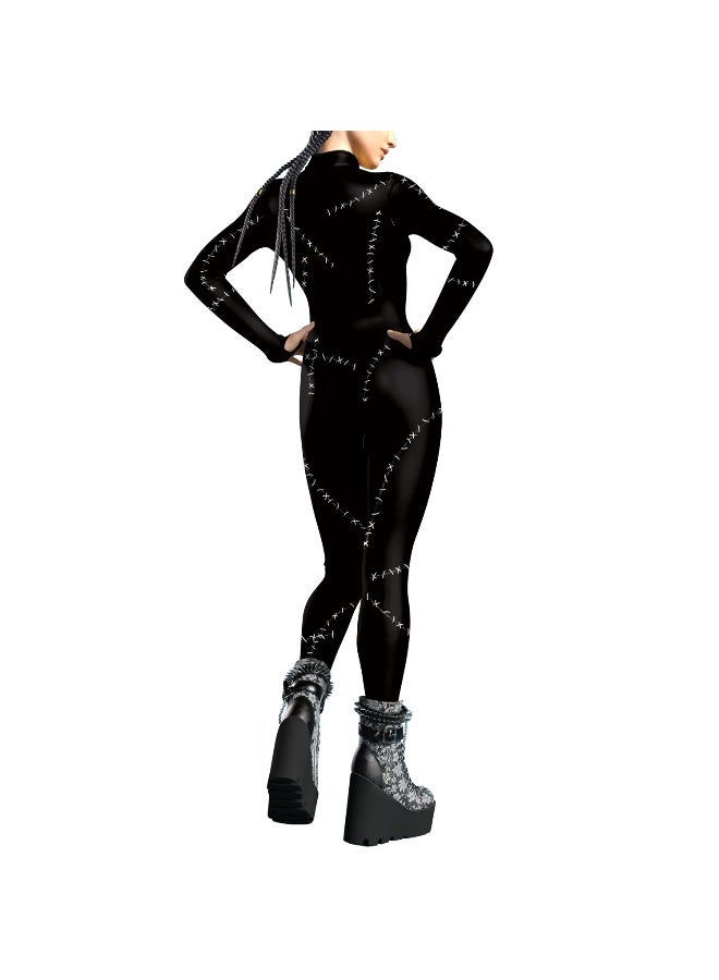 Halloween Cosplay Catwoman Zentai Carnival Tight Bodysuits Rompers Outfit Mujer Party Anime Cosplay Costume Women - Image 5