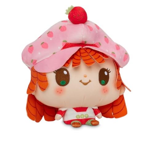 TeeTurtle Cloudheads Strawberry Shortcake Plush 5Inch Official Strawberry Scented Stuffed Animal with Embroidered Details Soft Cuddly Plush Toys for Kids Teens and Adults - Image 5