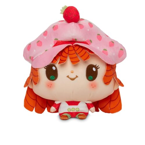 TeeTurtle Cloudheads Strawberry Shortcake Plush 5Inch Official Strawberry Scented Stuffed Animal with Embroidered Details Soft Cuddly Plush Toys for Kids Teens and Adults - Image 1