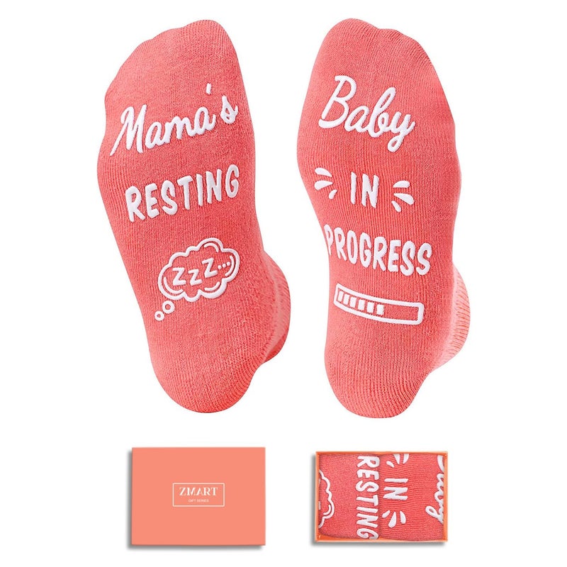 Zmart Pregnancy Socks for Expecting Mother - Mom to Be Gifts for Pregnant Women, New Moms Gifts for First Time Mother - Image 1