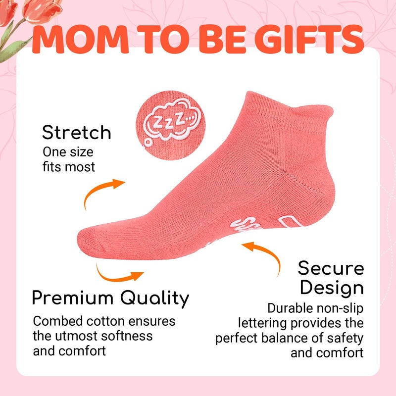 Zmart Pregnancy Socks for Expecting Mother - Mom to Be Gifts for Pregnant Women, New Moms Gifts for First Time Mother - Image 3