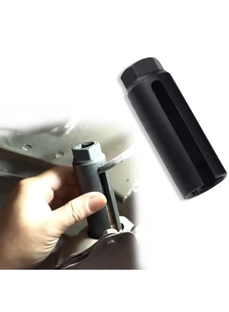 Oxygen Sensor Socket with Side Wire Cutout 3 8 Inch Drive x 7 8 Inch 22mm 6 Point fits All Vehicle O2 Removal and Installation Offset Oxygen Sensor Socket - Image 3