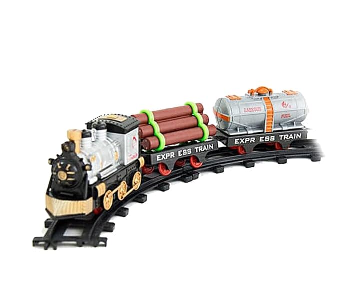 Next Store Classic Speed Train Set with 46x46cm Round Track, 11 Piece Kids Toy for Fun, Imagination, Interactive Play