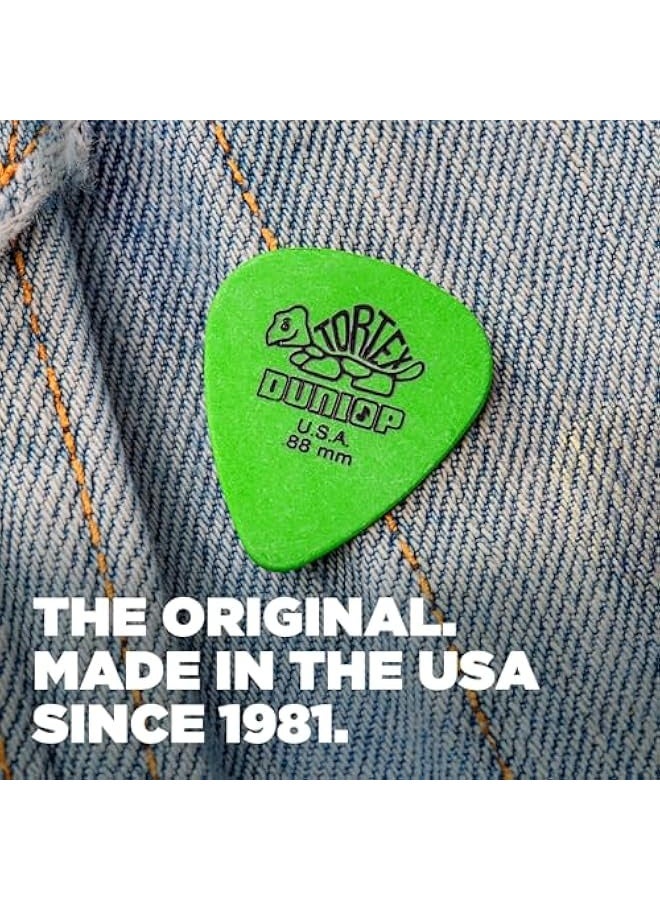 Dunlop Tortex Standard .73mm Yellow Guitar Pick, 24 Pack - Image 2