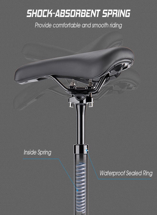 GEWAGE Suspension Bike Seatpost Shock Absorbent Bicycle Seat Post Adjustable Cycling Seat Tube - Image 4
