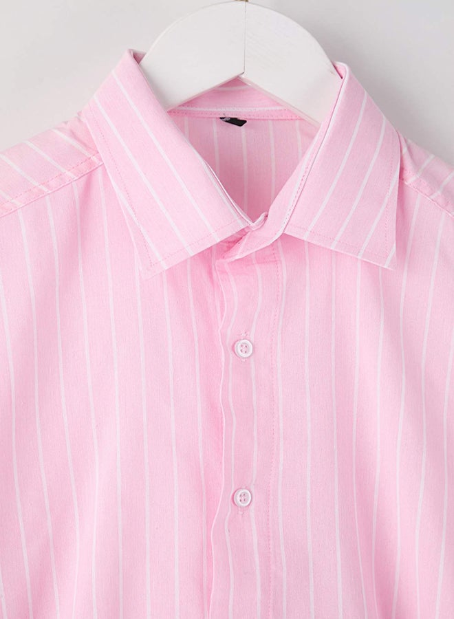 trendyol Pink Regular Men's Shirt - Image 5