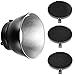 Neewer Neewer 7inch/ 18cm Standard Reflector Diffuser with 10/30/50 Degree Honeycomb Grid for Bowens Mount Studio Light Strobe - Image 2