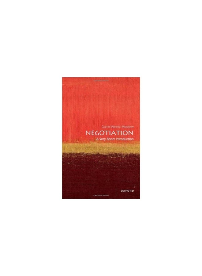Negotiation: A Very Short Introduction 