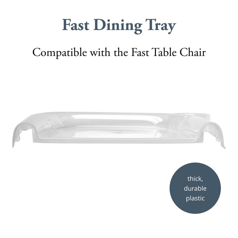 Inglesina Fast Dining Tray Plus - Compatible with Inglesina Fast Table Chair - Durable & Easy to Clean - Quick, Simple Installation - BPA Free - Image 2