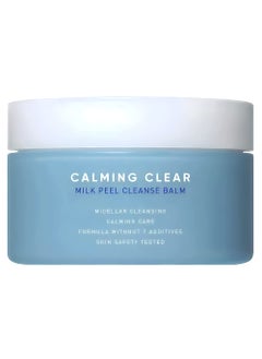 Leaders Insolution Leaders Calming Clear Milk Peel Cleanse Balm  Makeup Remover Exfoliating Deep Cleaning for Pores  Hydrating Cleanser for Smooth Skin Texture  Prevent Dead Skin Cells Buildup 180ml 608 fl oz 