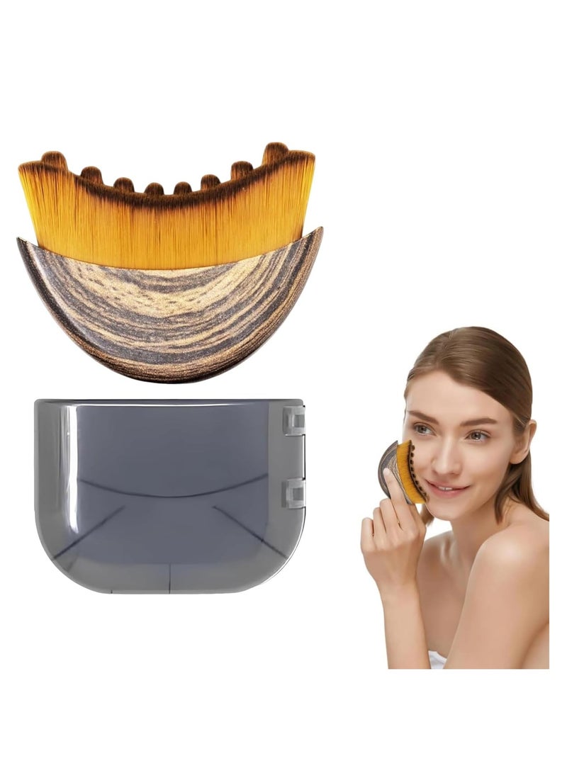 HTKCRX New Lymphatic Contour Face Brush, Dry Brushing Face Brush, Lymphatic Drainage Massager for Face, Chin & Jawline Sculpting, Ergonomically Designed to Fit The Skin Precisely and Relieve Fatigue (1PCS) - Image 1