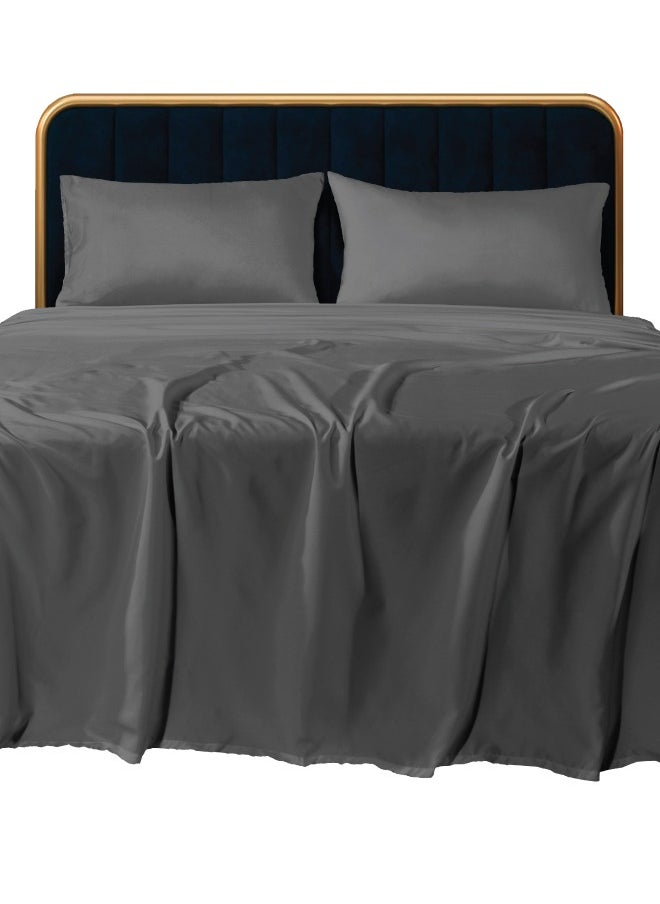 Siesta Zen Siesta Zen Microfiber Flat Sheet – Soft, Breathable, Wrinkle-Resistant – Lightweight & Durable Bedding for All Seasons  - Image 3