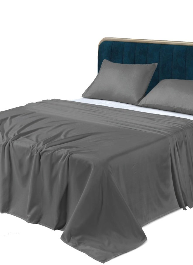 Siesta Zen Siesta Zen Microfiber Flat Sheet – Soft, Breathable, Wrinkle-Resistant – Lightweight & Durable Bedding for All Seasons  - Image 5