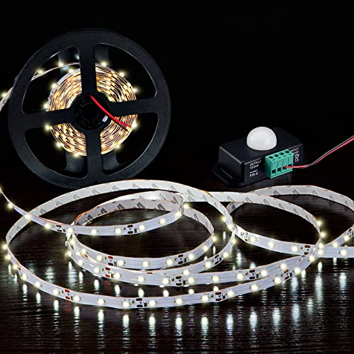 Macarrie 6 Pack 12V 24V PIR Sensor LED Motion Sensor Motion Detector Light Switch Body Infrared Sensing Timer Function Sign Control PIR Controllerfor Flexible LED Strip Lights(Black) - Image 5