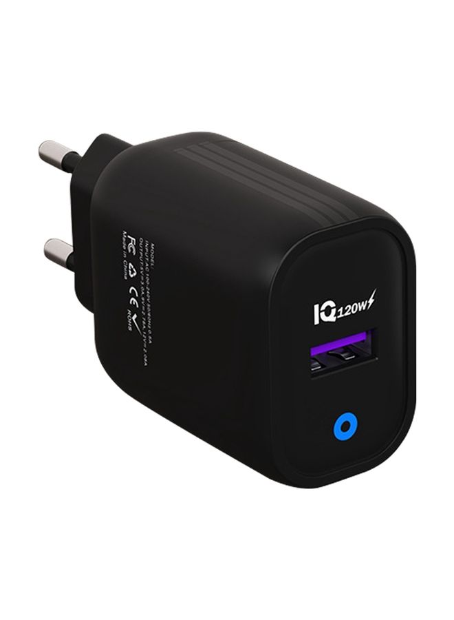 Beauenty 120W USB Fast Charger, Plug:EU Plug(Black) - Image 1