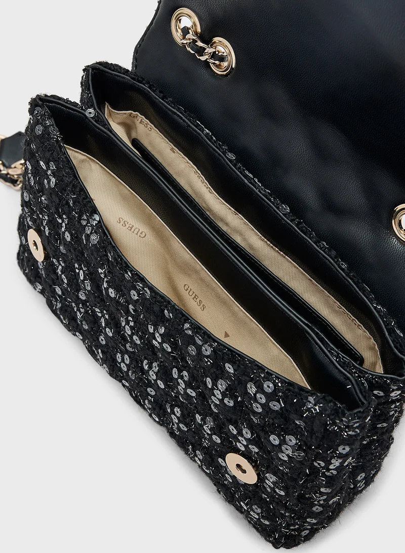 GUESS Giully 2 Comp Covertible Flap