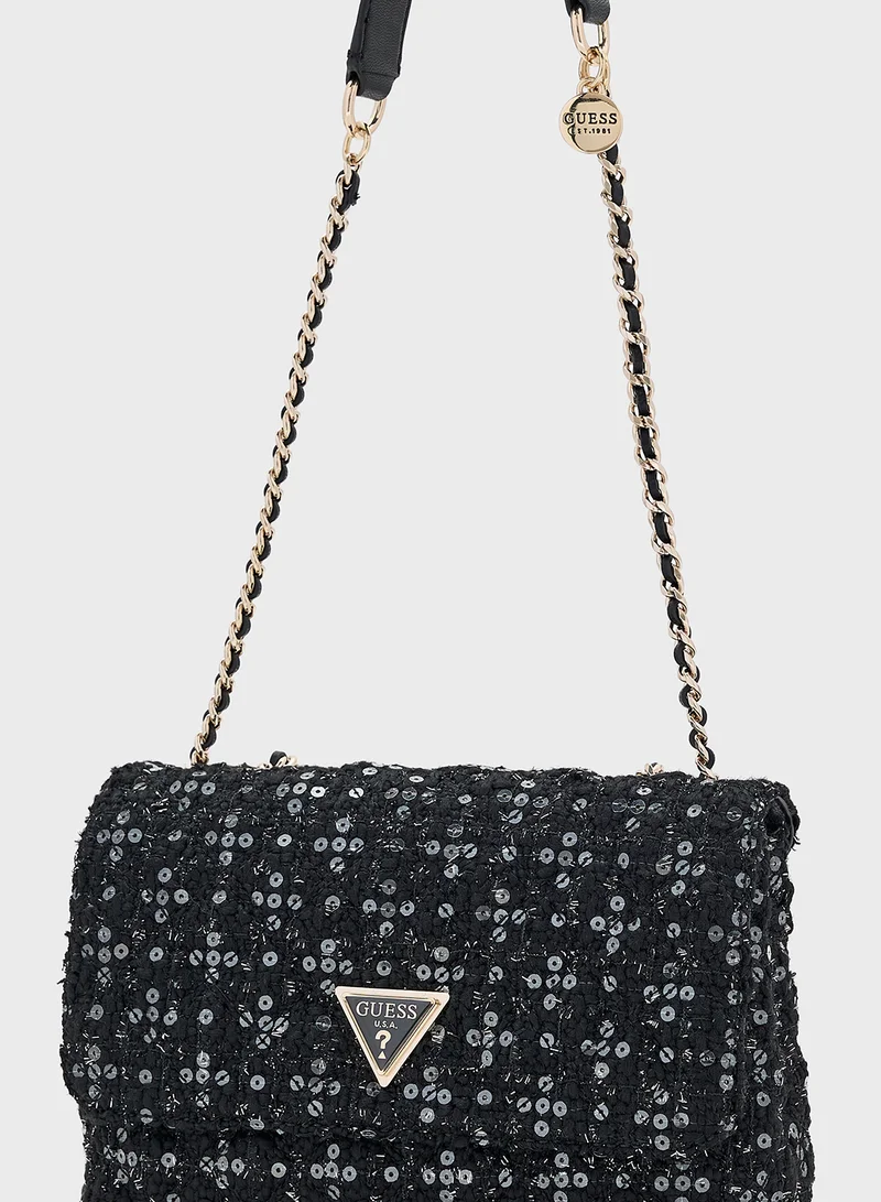 GUESS Giully 2 Comp Covertible Flap