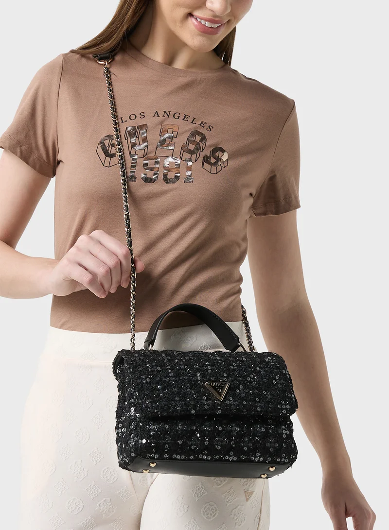 GUESS Giully 2 Comp Covertible Flap