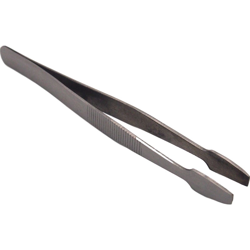 SE Stamp Tweezers Nickel Plated