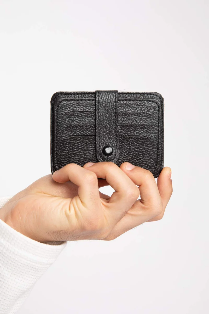 ديفاكتو Man Faux Leather Wallets