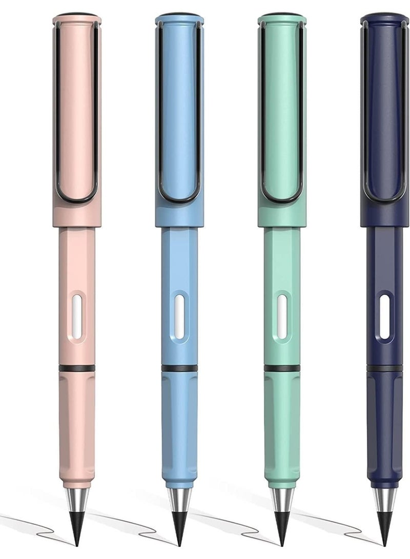Everlasting Pencil Infinite Pencil, Infinity Pencil with Eraser, Inkless Magic Pencils, Portable Reusable Erasable Writing Pencil (3 PCS) Assorted Colors   pn-98 - Image 1