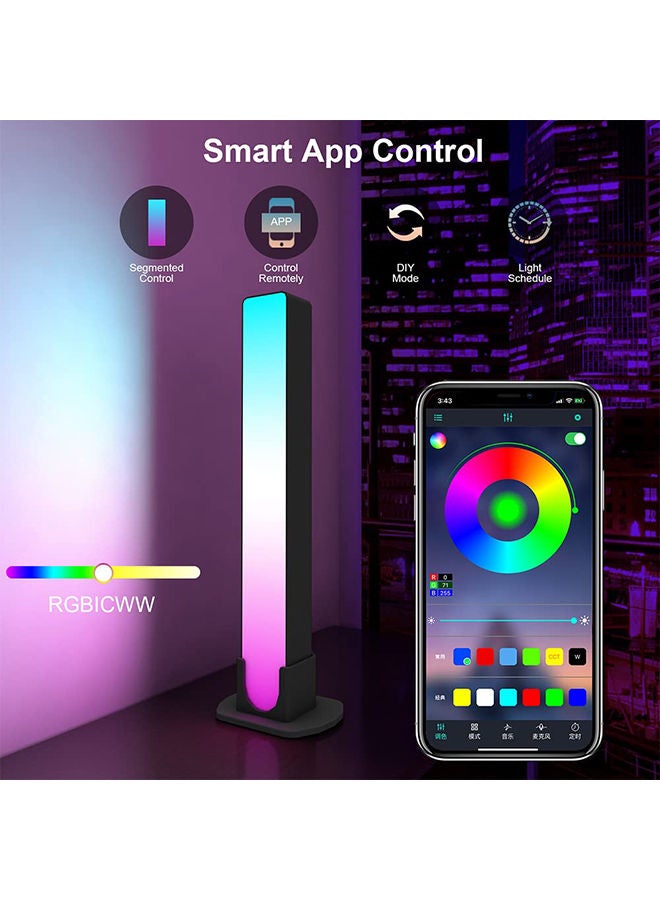 O Ozone Smart LED Light Bar, RGB Ambiance Backlight with 12 Scene Modes and Music Modes for Lamp for Gaming, PC, TV, Room Décor - Image 2