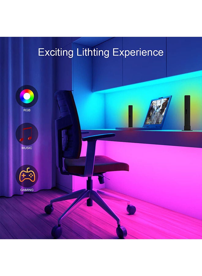 O Ozone Smart LED Light Bar, RGB Ambiance Backlight with 12 Scene Modes and Music Modes for Lamp for Gaming, PC, TV, Room Décor - Image 3