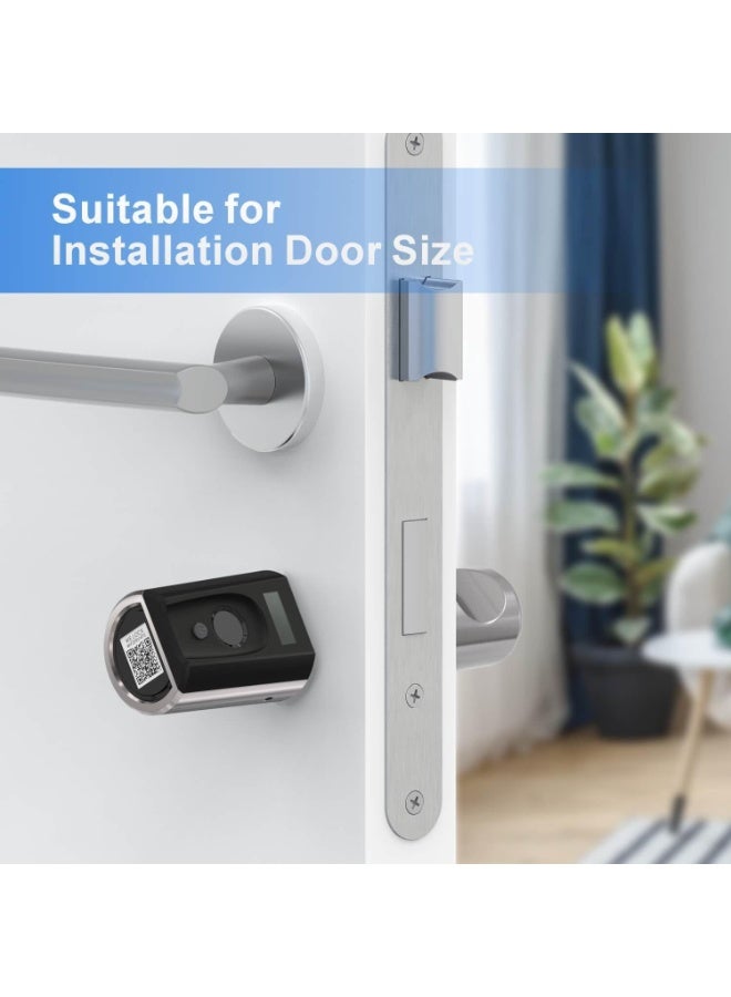 WELOCK Touch41-UAE Biometric Fingerprint Door Smart Lock, With Smart Cylinder WI-FI App RFID Card For Home Office - Image 3