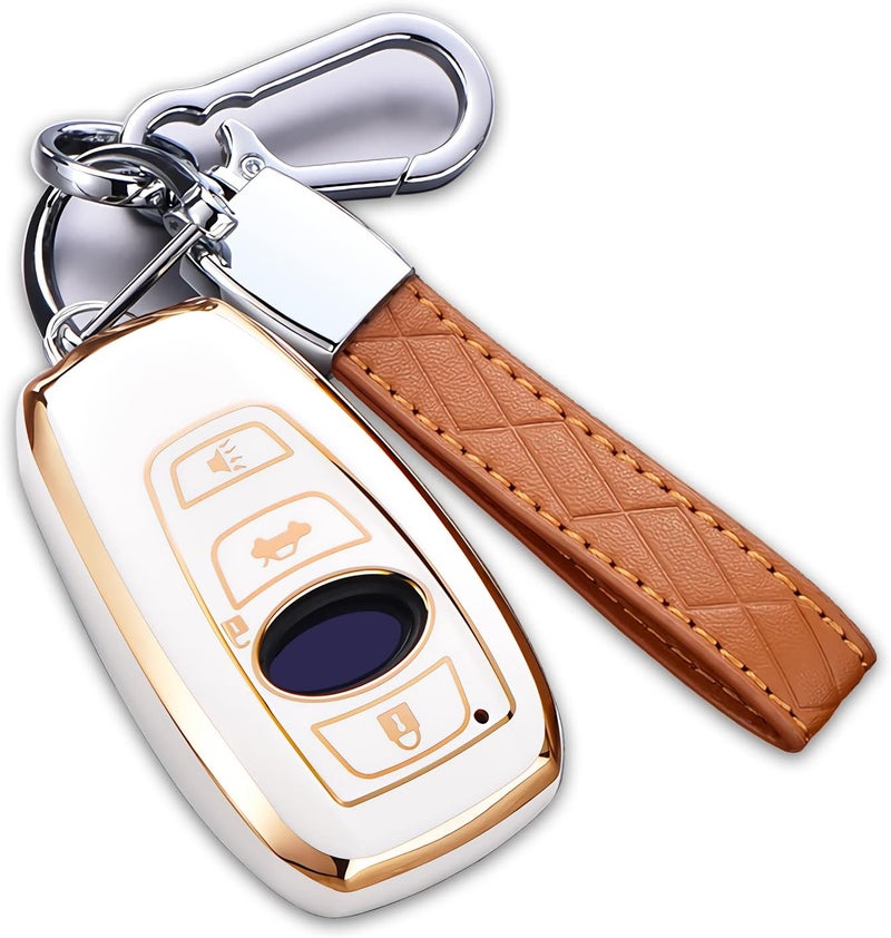 Cacacar Subaru Key Fob Case with Keychain - Image 1