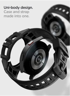Spigen Spigen Rugged Armor Pro Designed for Samsung Galaxy Watch FE (2024), Galaxy Watch 5 40mm (2022), Galaxy Watch 4 40mm (2021) Band with Case Protector - Black  - Image 3