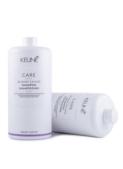 Keune شامبو العناية بالشعر الأشقر المنقذ شامبو خالٍ من الكبريتات مصمم لترطيب وإصلاح الشعر الحساس والمتضرر والمصبوغ  - Image 3