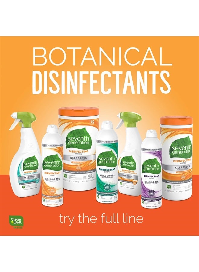 Seventh Generation Disinfecting Multi-Surface Wipes, Lemongrass Citrus Scent, 35 Wipes - Image 5