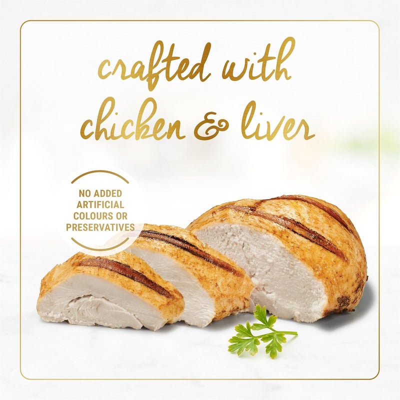 Fancy Feast Purina Grilled Liver & Chicken Wet Cat Food 85g (Pack of 24) - Image 2