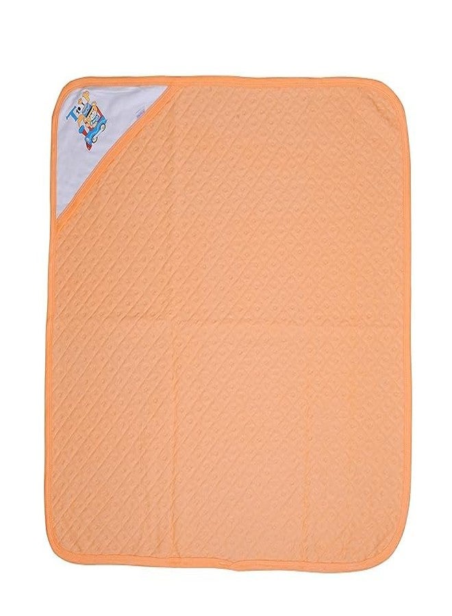 Dikary Baby Towel New Born Baby Clothes | Cotton | Hooded | Wrapper | Bath Robe | Carrying | Gift Combo | Infants Boys & Girls (0-6 Months) (Peach) - Image 2
