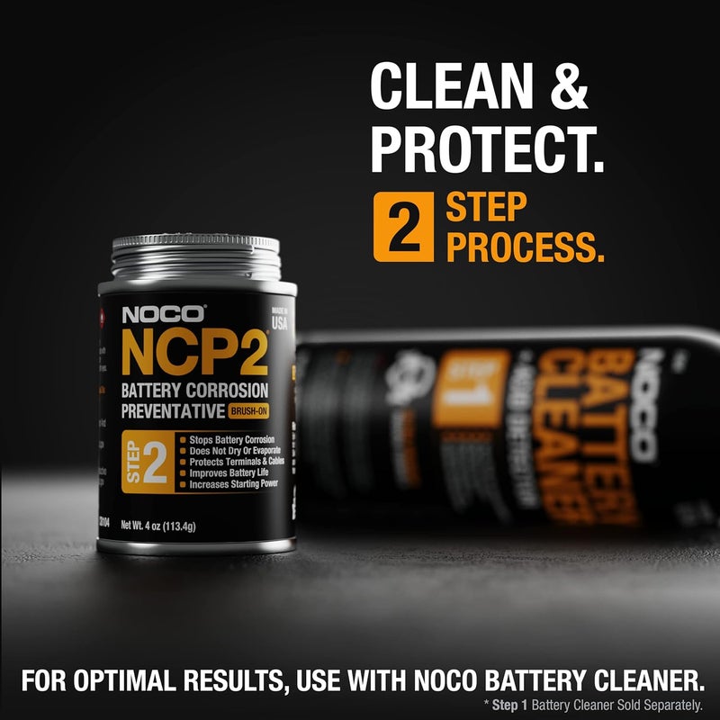 نوكو NCP2 CB104 4 أونصة زيتي يعمل بالفرشاة لمنع تآكل البطارية، مثبط التآكل، وشحم أطراف البطارية - Image 5