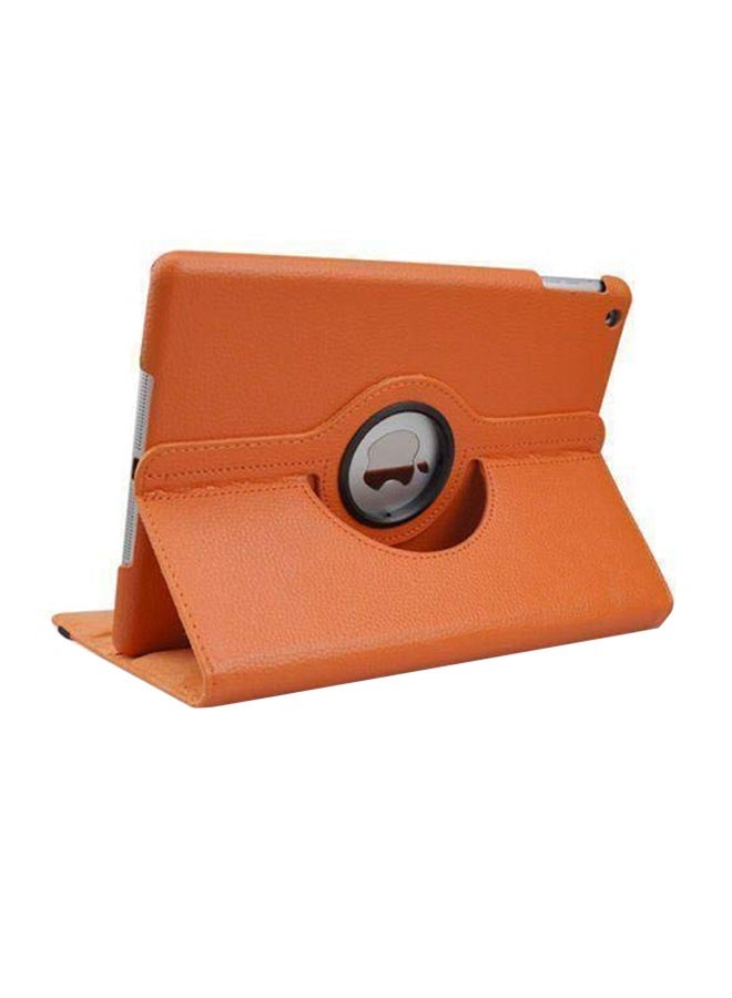 Loquat 360 Degree Rotating Case Cover Stand For Apple iPad Air 5 Orange - Image 2