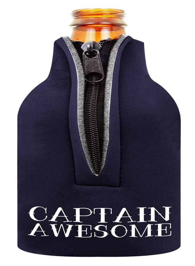 ذيس وير حامل زجاجات بيرة مضحك، هدية رائعة لمحبي الإبحار، عبوة من قطعتين من حافظات المشروبات البحرية - Image 2